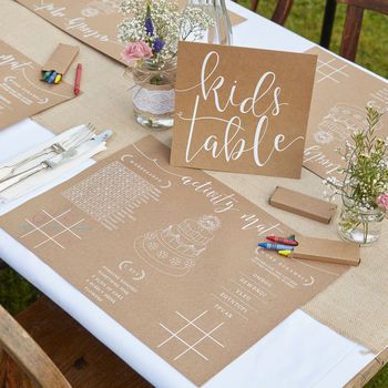 kids table ideas